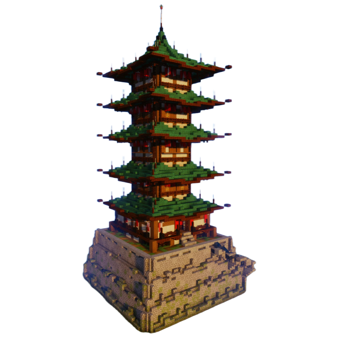 Minecraft community-created structure 5